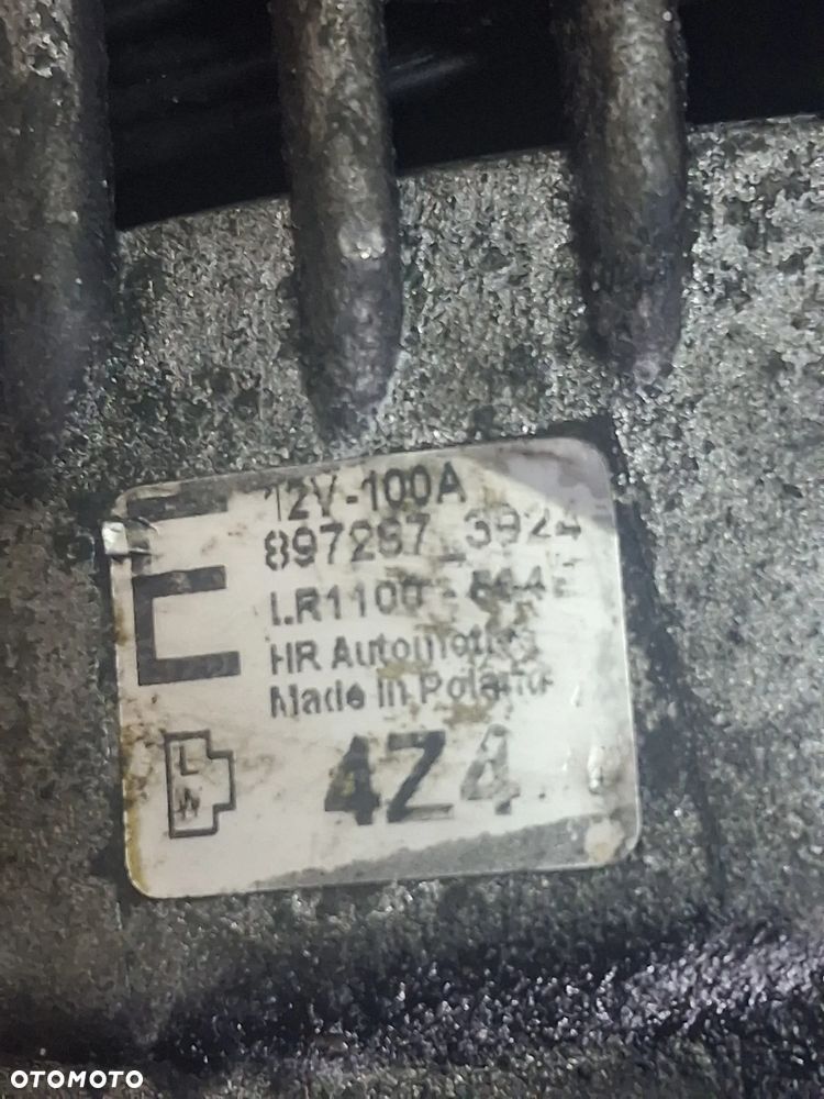 ALTERNATOR OPEL ASTRA H 1.7 CDTI 8972873924 - 4