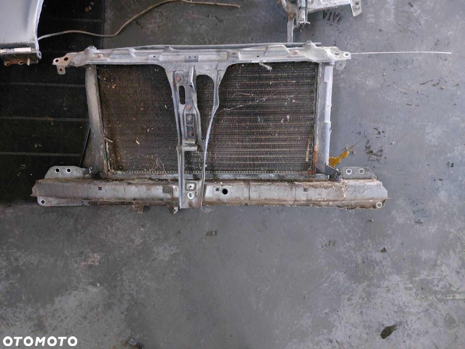 KOMPLETNY PRZÓD MASKA ZDERZAK LAMPA AUDI 80 B4 LY7P - 4