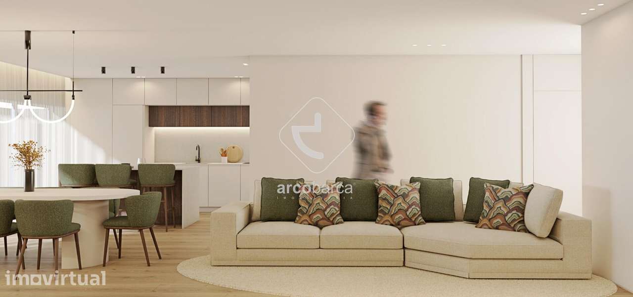 Apartamento T3  180m2 área util- Novo-Ponte da Barca!! - Grande imagem: 4/22