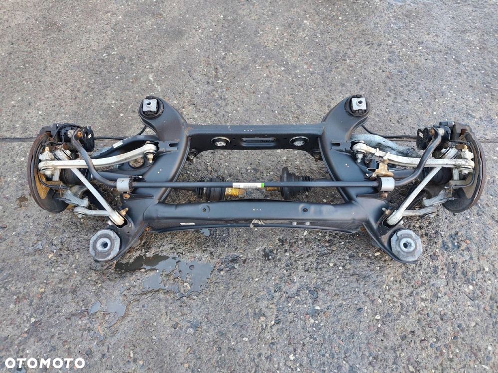 MERCEDES W205 TYLNY WÓZEK ZAWIESZENIE ZWROTNICE L+P KOMPLET - 6