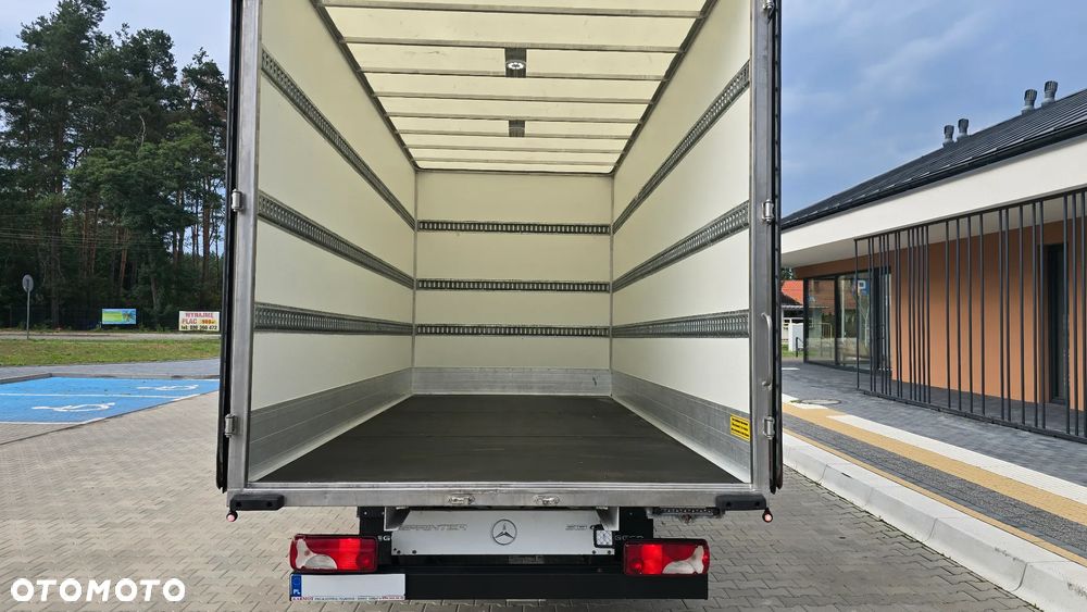 Mercedes-Benz SPRINTER 519 CDI 907❗❗3.0 190 KM / FULL OPCJA / AUTOMAT 9G-TRONIC / FULL LED / KONTENER 10EP  / PLANDEKA 10EP / DRZWI Z TYŁU / BLIŹNIAKI / XENON / RAMA / ZABUDOWA JEGGER / PODUSZKI PNEUMATYCZNE / SYPIALKA / SALON POLSKA ❗❗ - 6