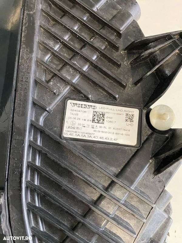 Far dreapta FULL LED VOLVO XC60 FACELIFT 2021+ 32404706 - 4