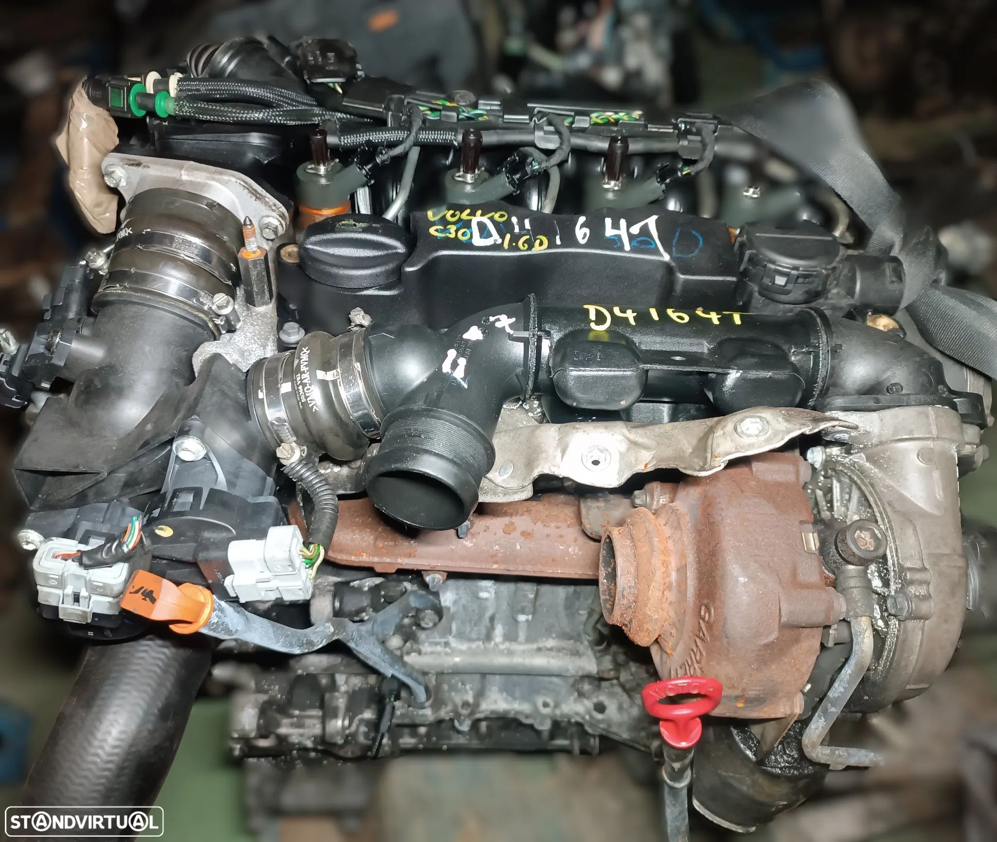 MOTOR VOLVO C30 / V50 / S40 II 1.6D 109CV D4164T - 1