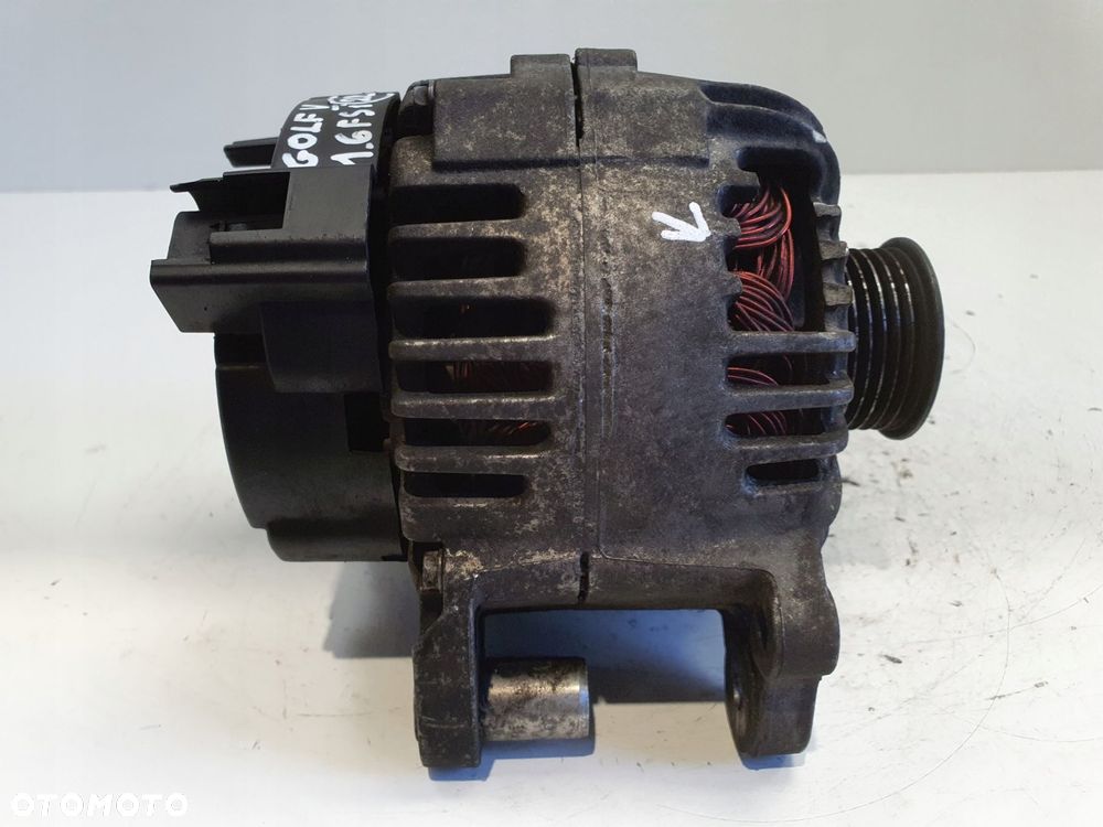ALTERNATOR VW Golf V 1.6 FSI _ valeo 03C903023B 110A Alternator Oryginał - 6