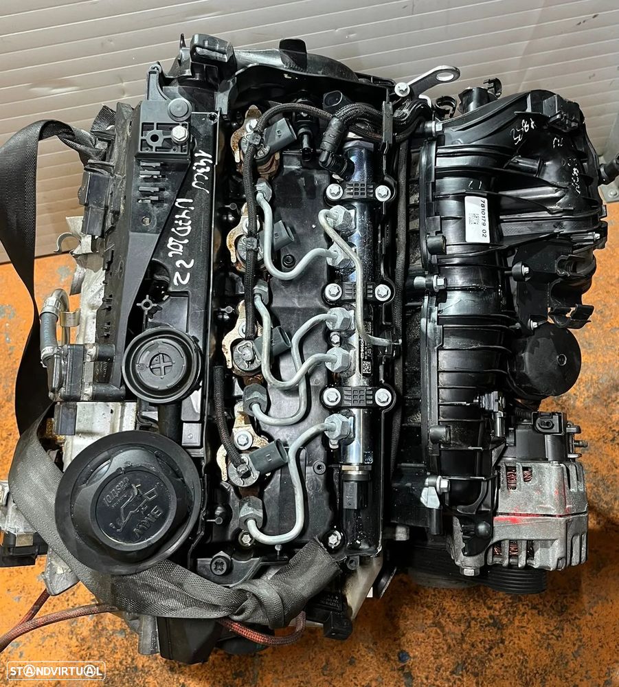 Motor BMW 318D E90/E91/120D/E81/E87/520D/E60/E61 2.0D 143CV Ref: N47D20C - 2