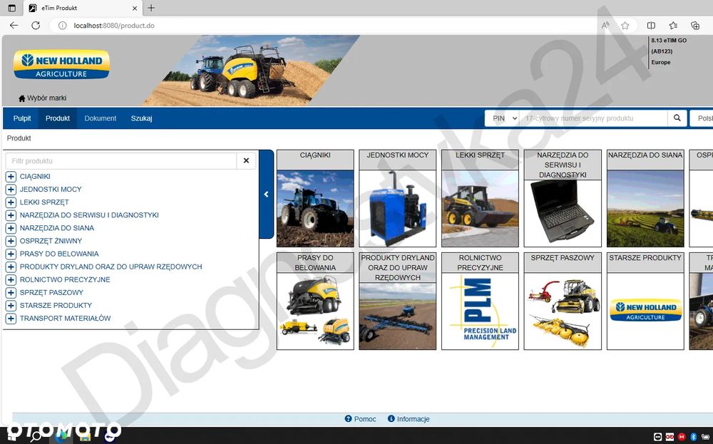 LAPTOP PAKIET Katalogów AGRO Maszyny Rolnicze Agco John Deere CNH FULL - 3