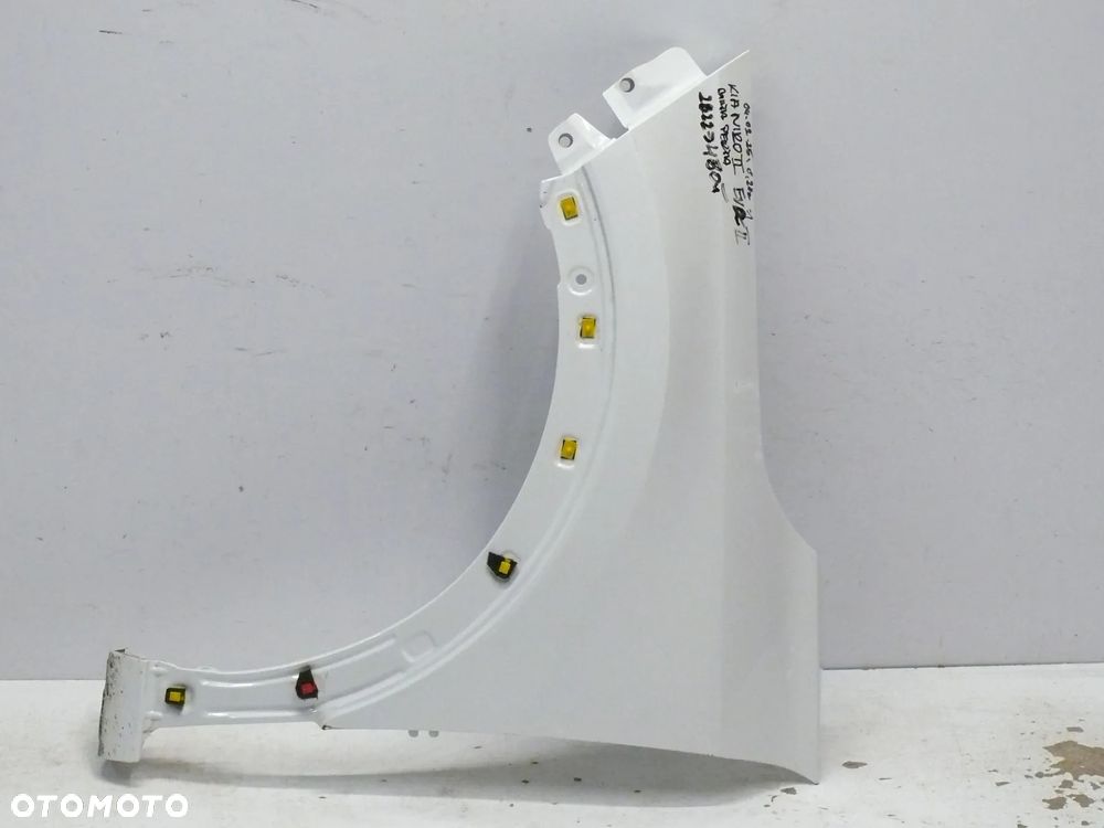 BŁOTNIK PRZEDNI LEWY KIA NIRO EV II 2022  BIAŁA PERŁA