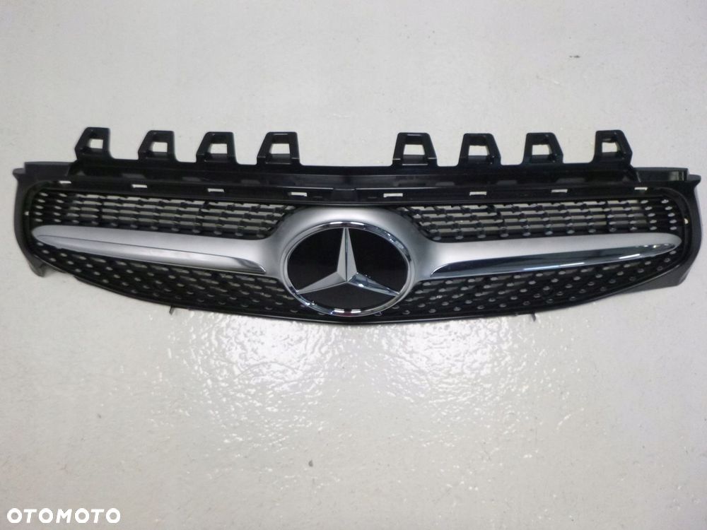 MERCEDES CLA 118 C118 W118 X118 LIFT GRILL ATRAPA CHŁODNICY 2XPDC CZARNY CHROM ORYGINAŁ - 4