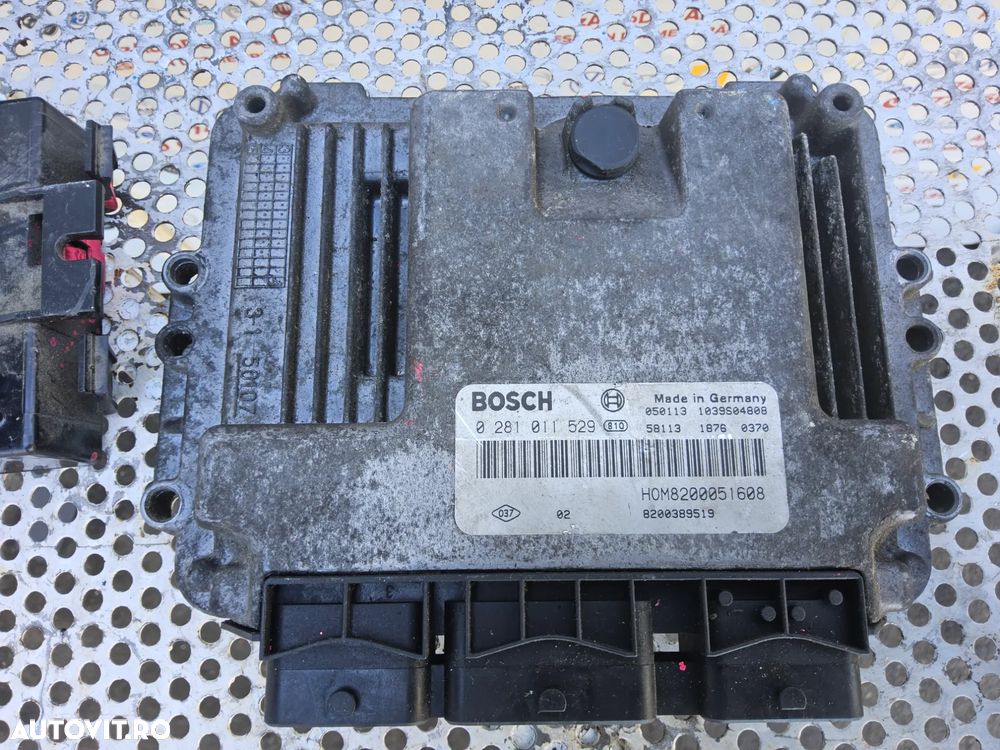 Kit pornire Opel vivaro 1.9 f9q Renault Trafic ecu calculator motor - 3