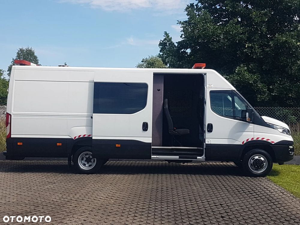 Iveco 50C15 DAILY 7-OSÓB BRYGADÓWKA BLIŹNIAKI MAXI DŁUGI WYSOKI KLIMA BLASZAK VAN FURGON HAK KRAJOWY - 20