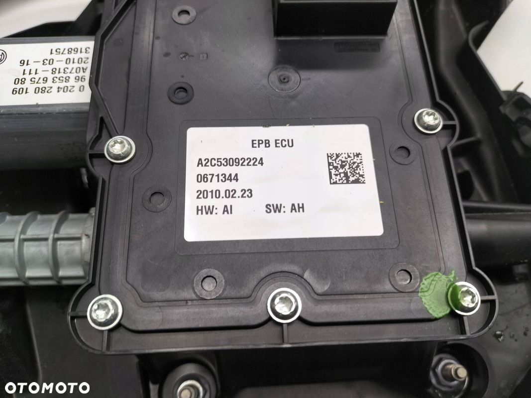 HAMULEC RĘCZNY ELEKTRYCZNY CITROEN C4 PICASSO I GRAND PICASSO 9685367580 - 4