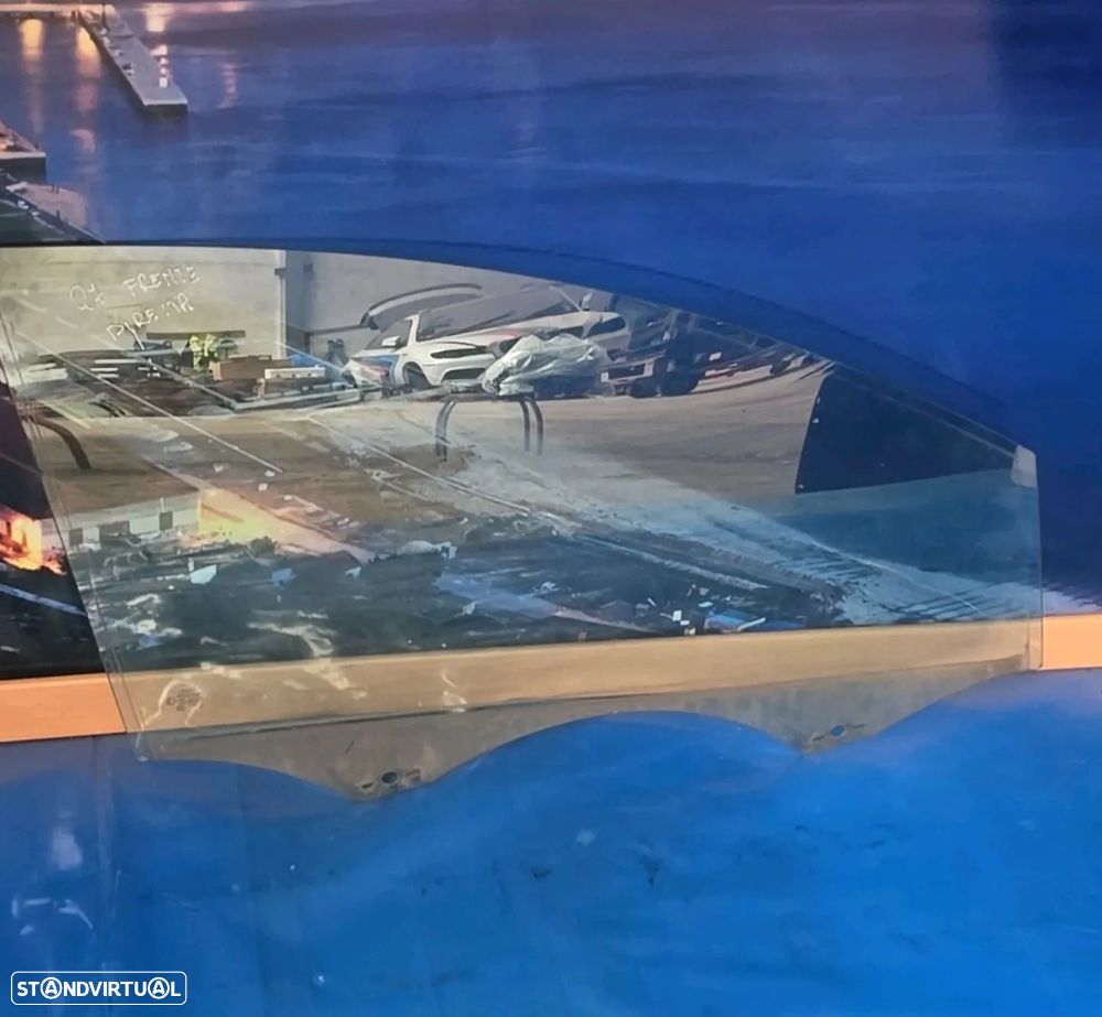 Vidro Porta Frente Direita Escuro Original Audi Q7 4L 2006+ - 3