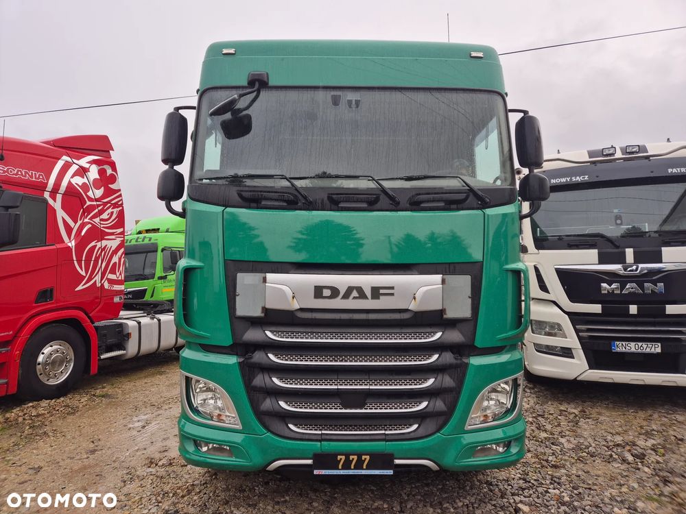 DAF XF ORYGINALNY PRZEBIEG z Niemiec / TANDEM ZESTAW PRZEJAZDOWY Z WINDĄ - 14