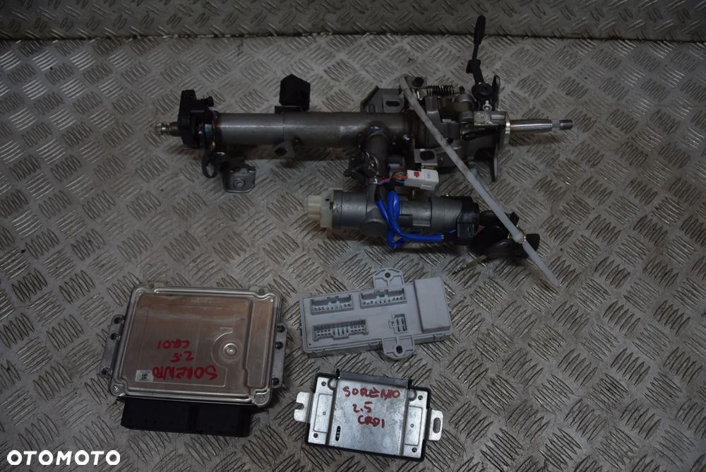 KIA SORENTO 2.5 CRDI KOMPUTER STACYJKA KLUCZYK ZESTAW DO ODPALANIA KPL. - 1