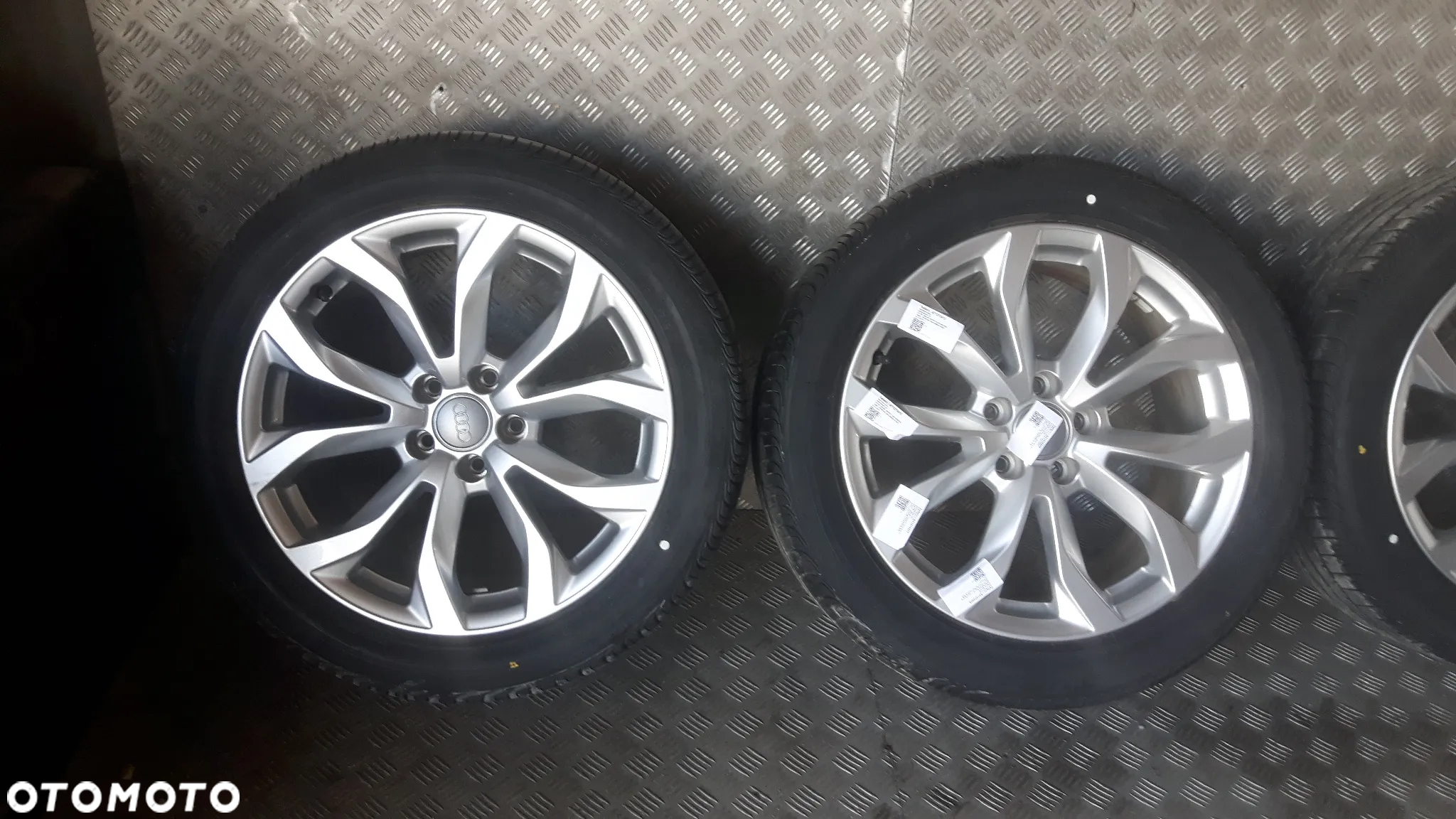 AUDI A6 A7 A8 ALUFELGI KOLA 18" 5X112 LATO BRIDGESTONE 245/45R18 NOWE 30KM - 3