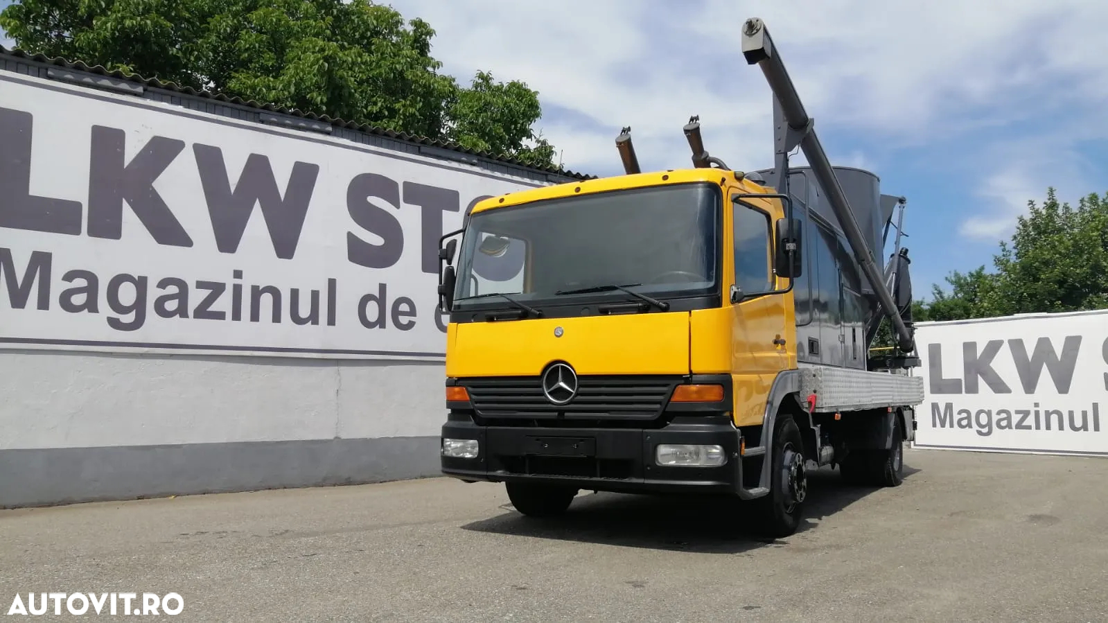 Mercedes-Benz Atego & Gmelin FNC Mobil / Animal Feed Mill and Mixer/Tierfutter Mahl und Mischanlage - 3