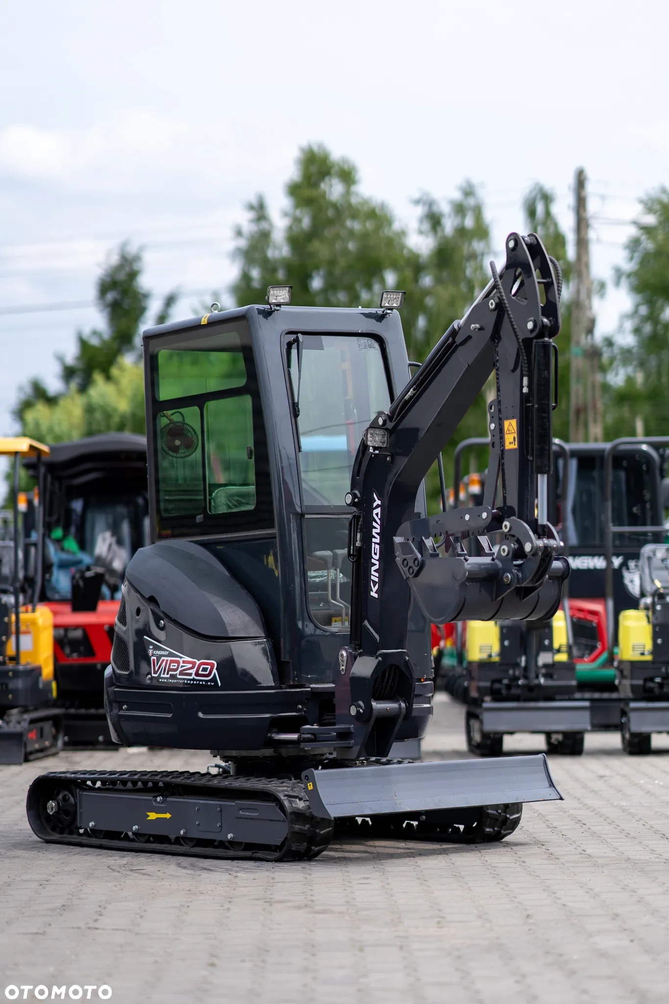 Kubota Kingway Engine KUBOTA SV20 Ramię SKR 22KM 3cyl 2000kg - 9