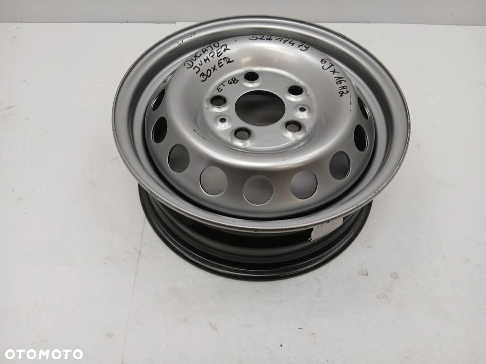 Felga Ducato Boxer Jumper 6Jx16H2 5x130 ET68 - 2