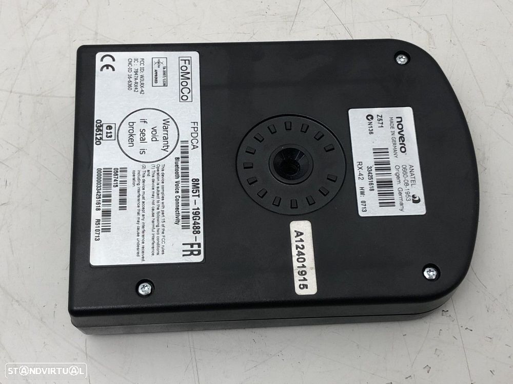 Modulo Bluetooth  Usado FORD FIESTA VI Van 1.4 TDCi 8M5T19G488FR 8M5T-19G488-FR - 2