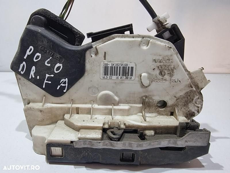 Broasca usa dreapta fata Volkswagen Polo 5 (2009-2017)[6R] 5K1837016B - 1