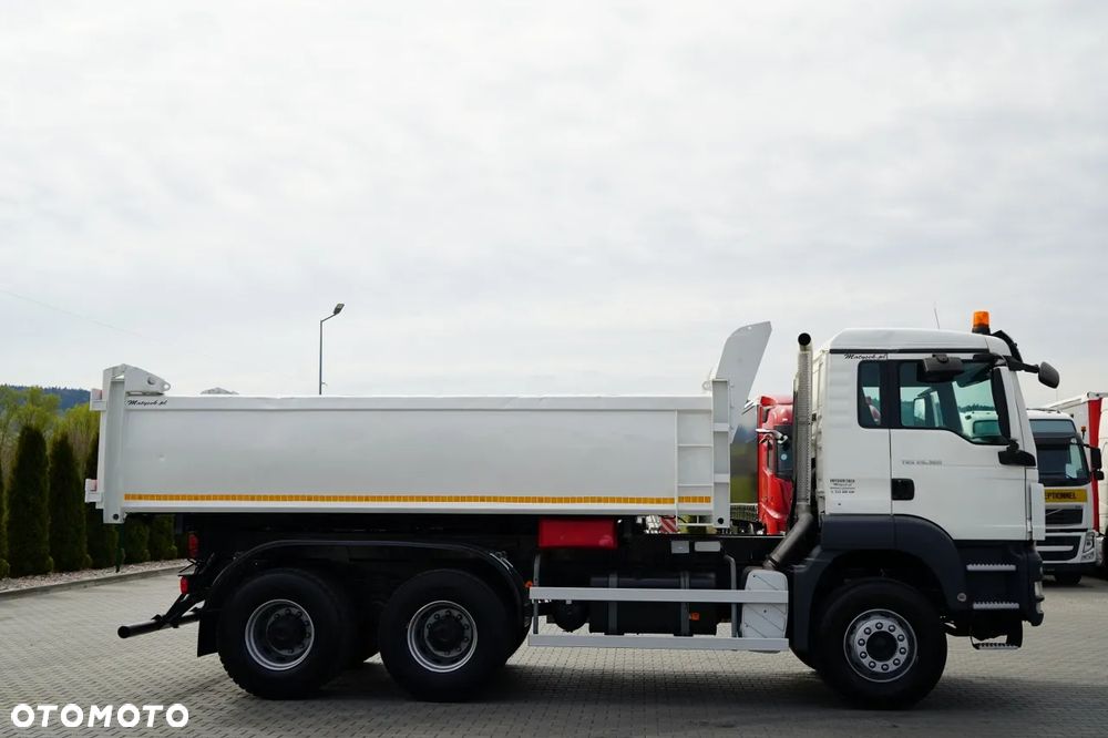 MAN TGS 26.360 / 6X4 / 2 STRONNA WYWROTKA / HYDROBURTA / BORDMATIC MANUAL - 13