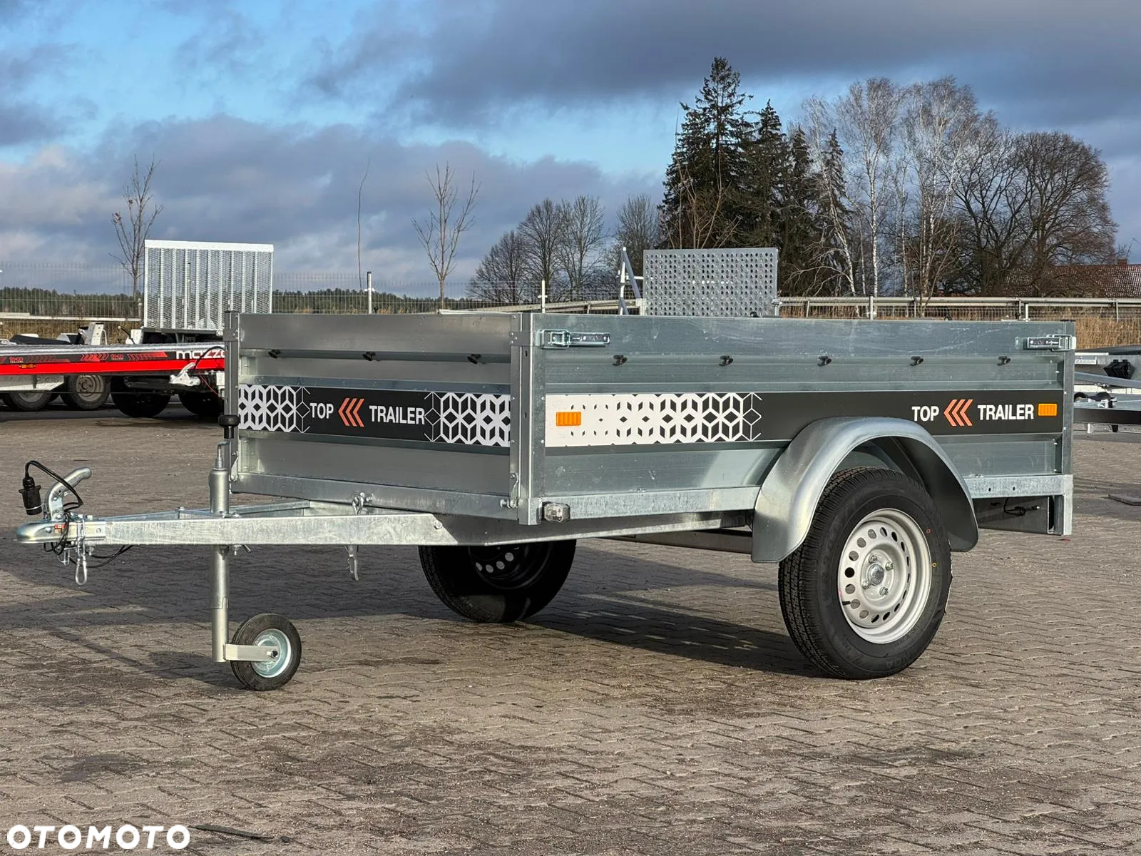 MAZZO DOSTAWA! Przyczepa Top Trailer TT20 MAX 202x131x45cm DMC 750 kg SPAWANA! kat. B, MOCNA! PROMOCJA CENOWA! - 16