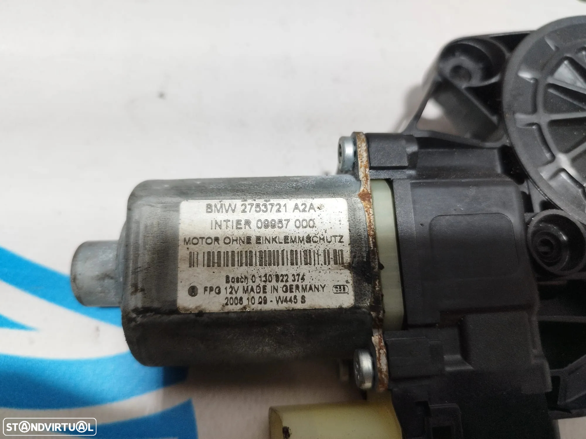 MOTOR VIDRO FRENTE FRONTAL ESQUERDA 2753721A2A  09957000 MINI R56 COOPER - 3