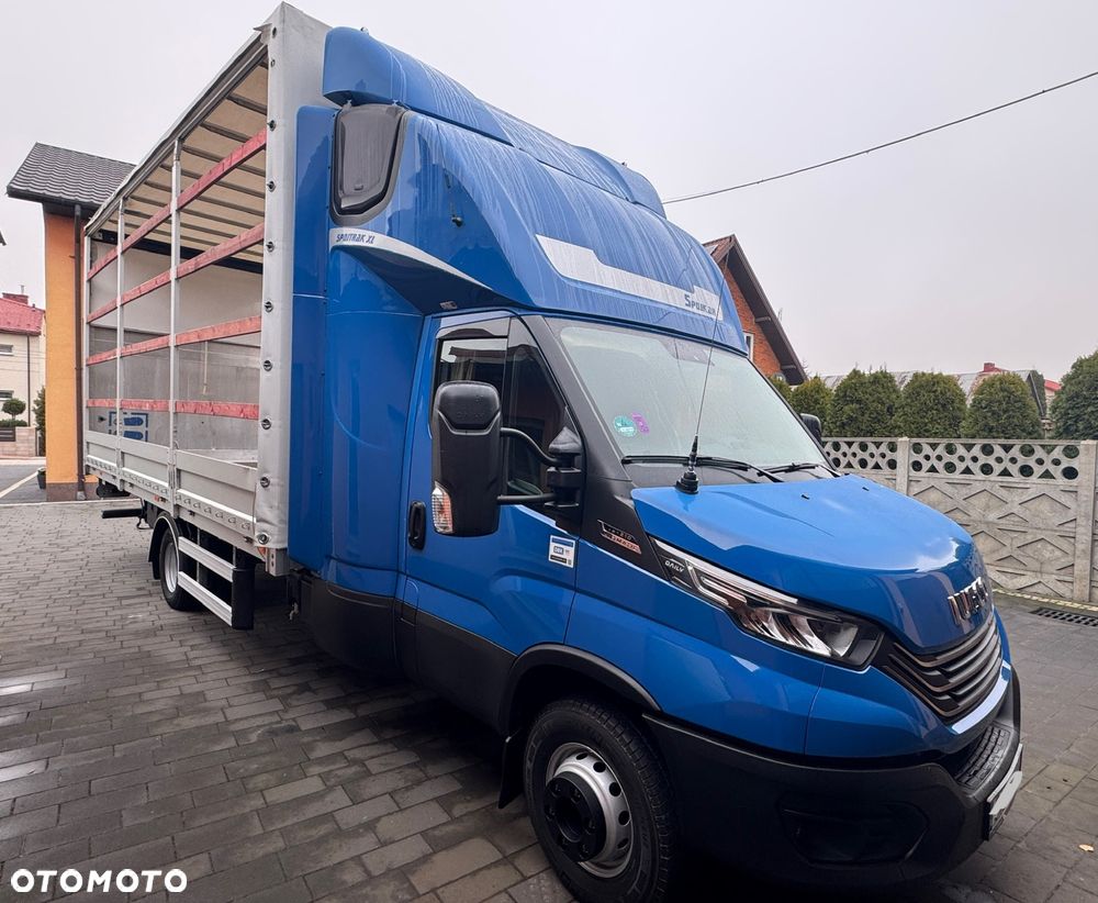Iveco Daily 2023r Hi-Matic‼️70C18H‼️Winda Dhollandia 1000KG // Plandeka 15 Palet 2x Firanka + Dach zsuwany ‼️Wysokość rampowa Full LED Tempomat Aktywny ACC Salon Polska DMC7200KG Faktura Vat 23% - 22