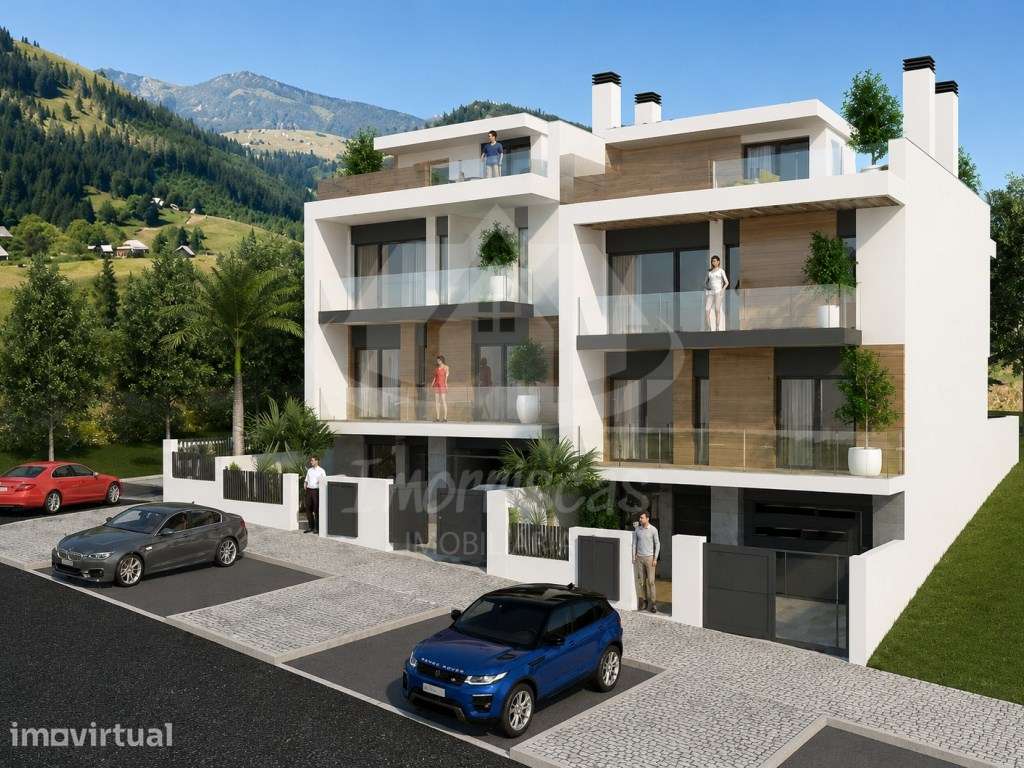Moradia T3+1 com garagem e rooftop nos Terraços du Moulin, Vialonga - Grande imagem: 2/5