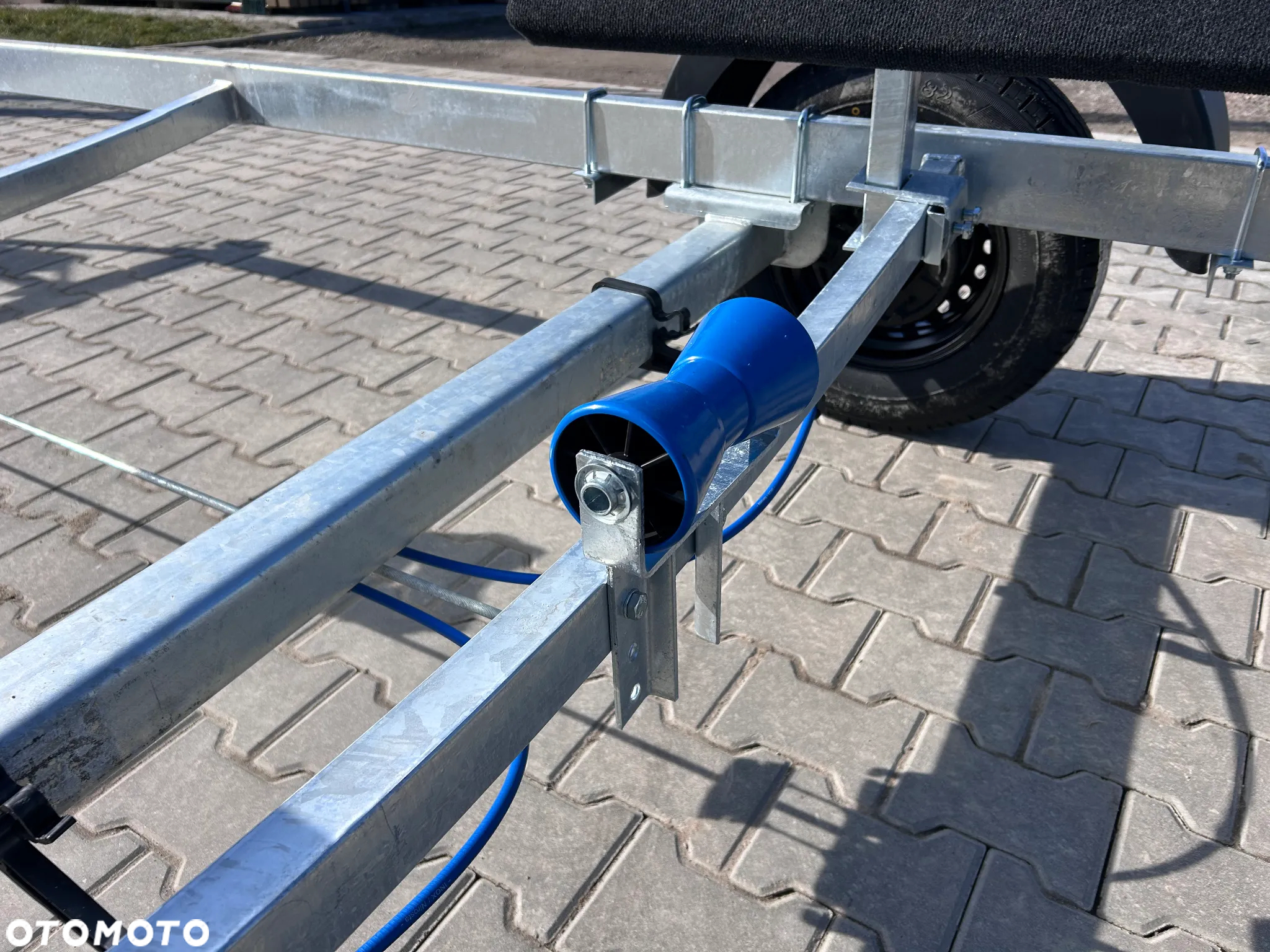 Inny Przyczepa podłodziowa / DOSTAWA! / 620x215cm / HAMULEC / pod ŁÓDŹ, MOTORÓWKE / - 13