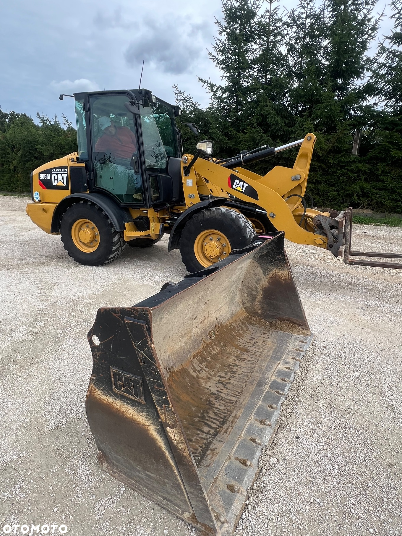 Caterpillar Cat 906M 2015r ładowarka Catepillar Plug do odśnieżania widły łyżka szufla  ładowarka łamana ładowacz - 34