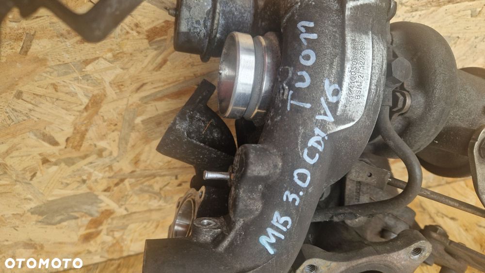 MERCEDES 3.0 CDI V6 TURBO TURBINA EU 53241005018B - USZKODZONA GRUSZKA - 2