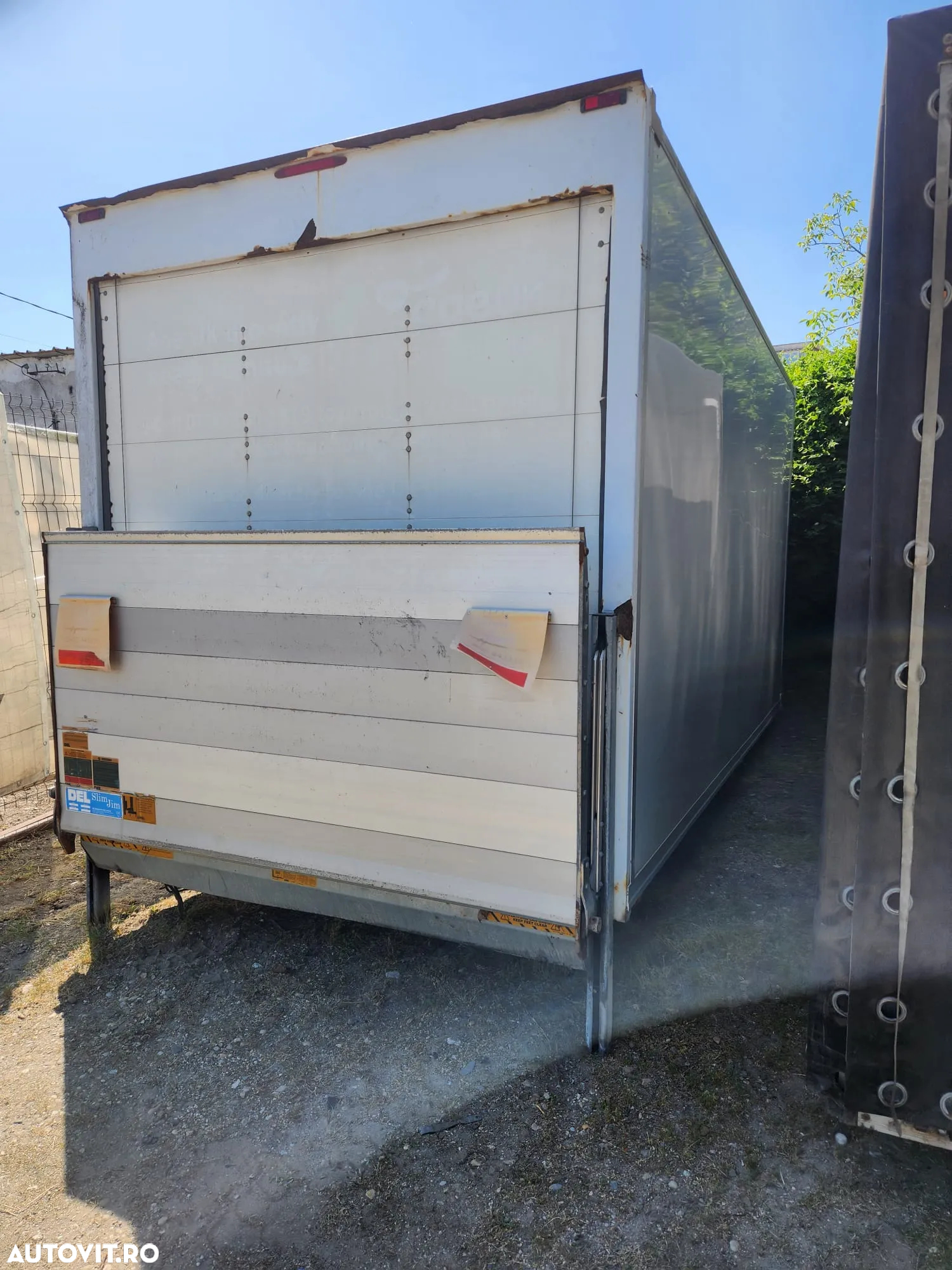 Bena Cub Aluminiu Cu Lift Electric Si Paravan Renault Master Opel Movano An 2012-2013-2014-2015-201 - 4