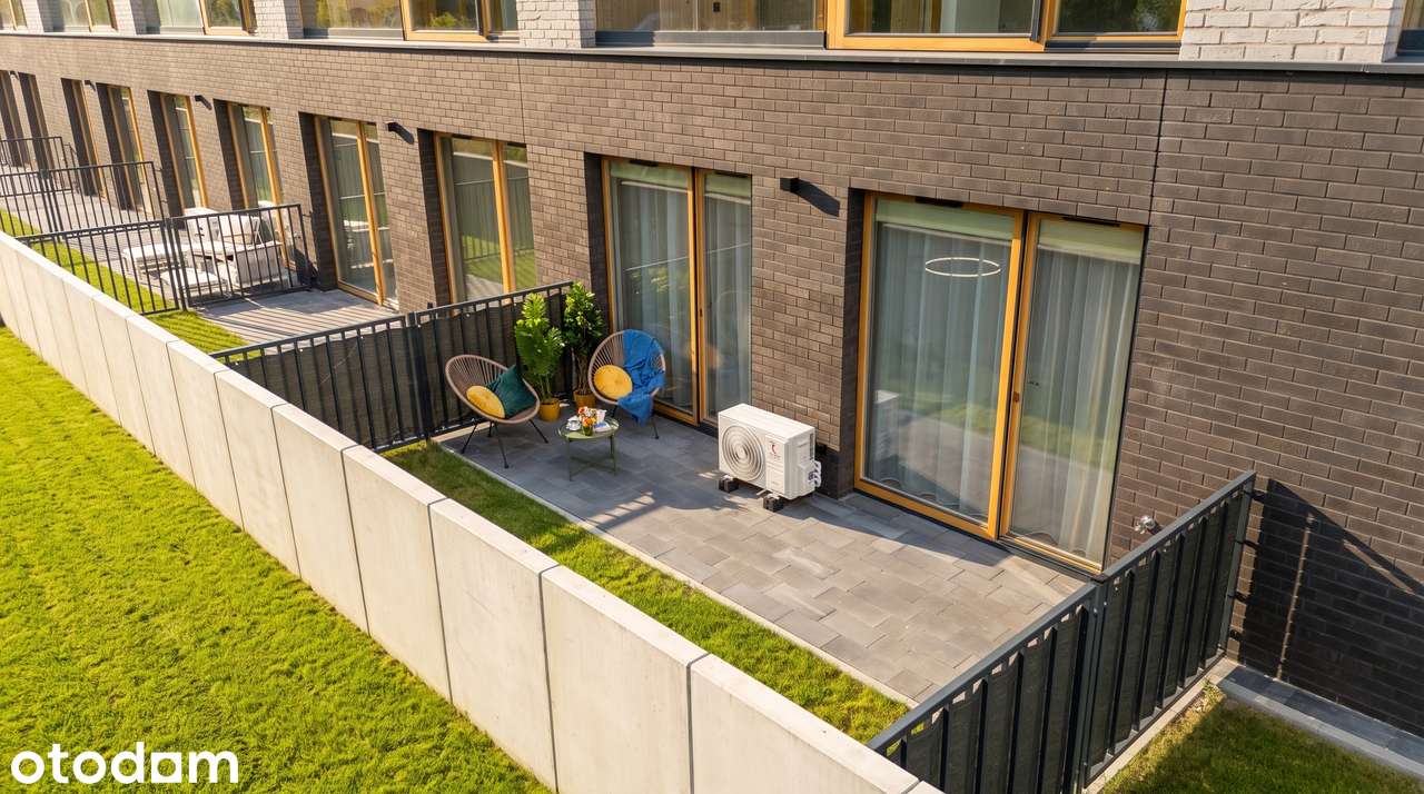 Zabłocie | 49,5 m² | prywatny ogród | 2x klima | garaż | ENG