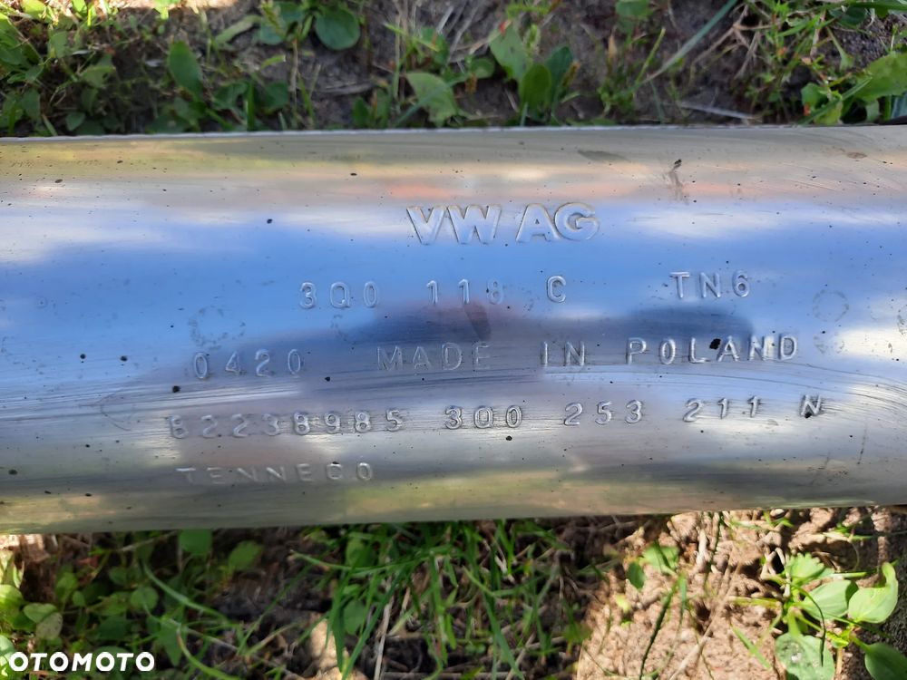 Skoda Superb 2.0 TFSI Kompletny układ wydechowy Tłumik Wydech 3Q5253611AT 3Q5253611AQ - 8