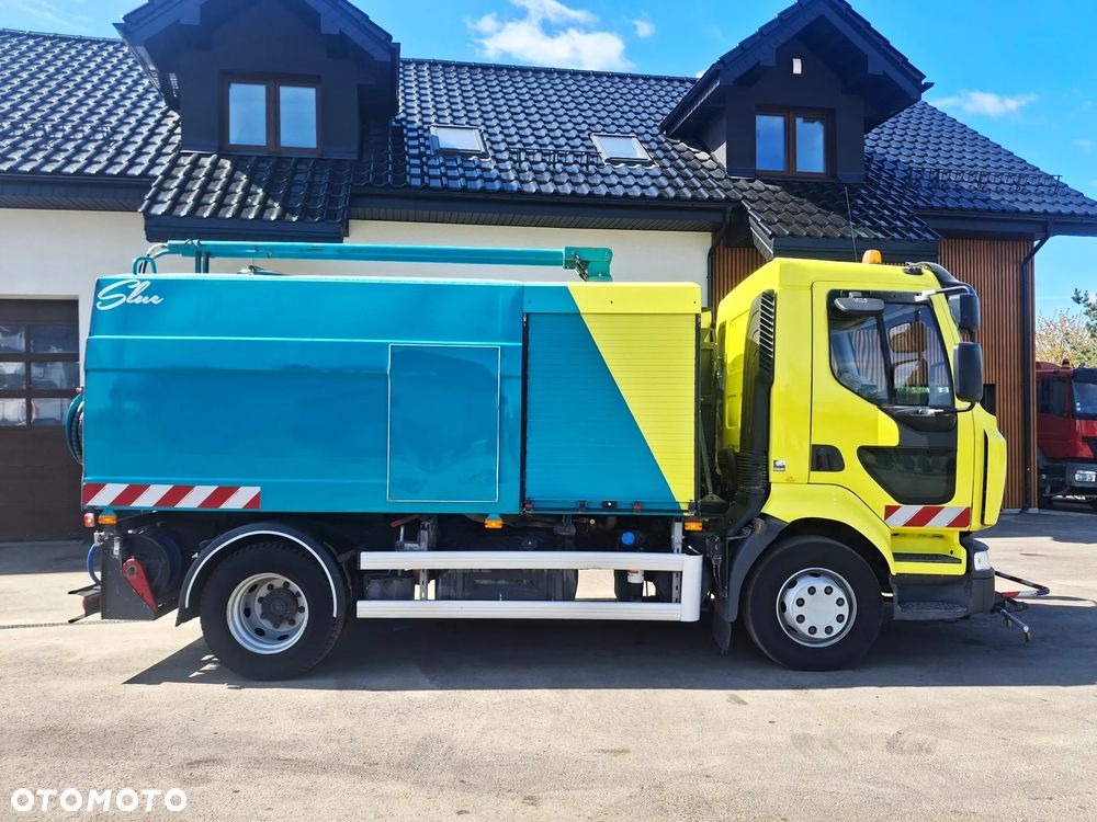 Renault Midlum 220 Polewaczka Myjka Karcher Mycie Ulic Myjka Drogowa Podlewanie Mycie Ciśnieniowe Cysterna 2012r 2105 MTH Hydrostat - 5