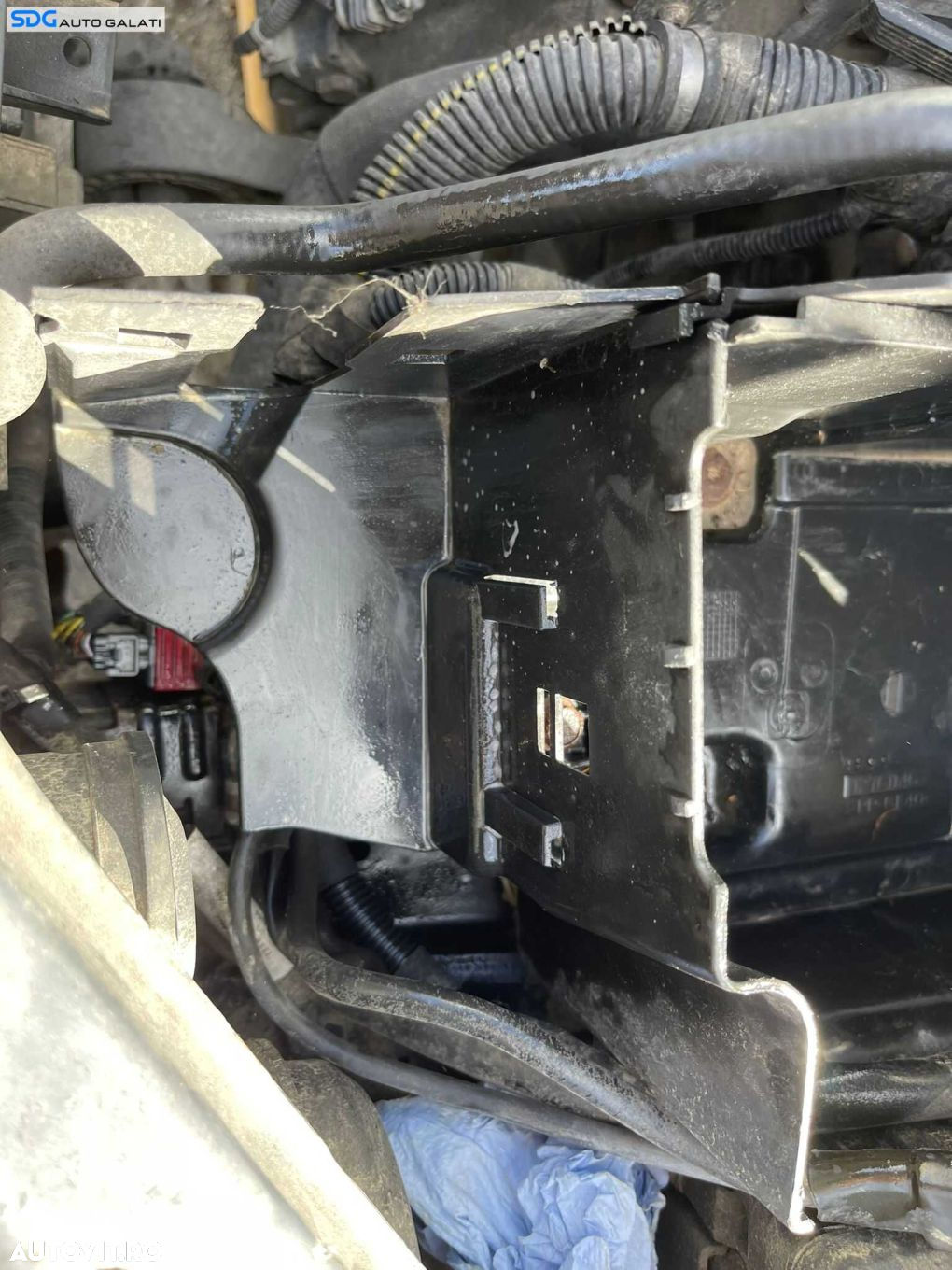 Suport Carcasa Acumulator Baterie Saab 93 9-3 2002 - 2010 Cod 12761146 [C0778] - 2