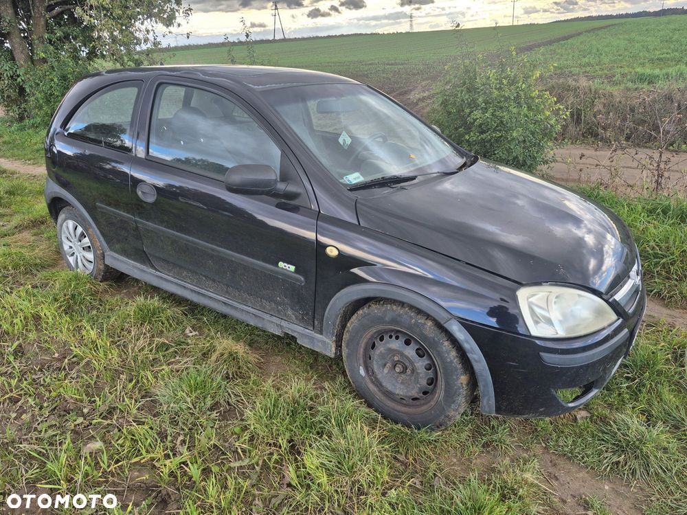 Części opel corsa c 1.0 silnik z10xe skrzynia f13 drzwi zderzak maska - 1