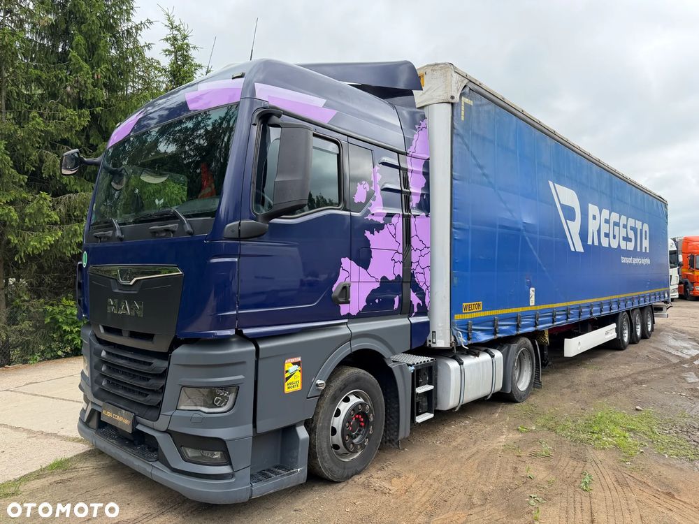 Krone WIELTON MEGA FIRANKA MULDA / SAF OSIE R 19.5 / OŚ PODNOSZONA / PODNOSZONY DACH / DOSTĘPNE 2 SZTUKI!! - 7