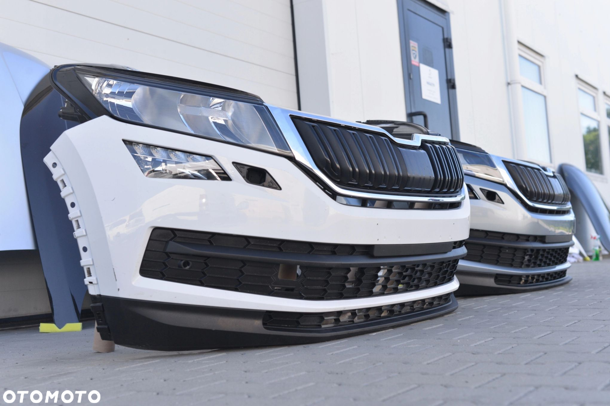 MASKA ZDERZAK GRILL BŁOTNIK LAMPA H7 XENON LED PAS BELKA SKODA KODIAQ - 15
