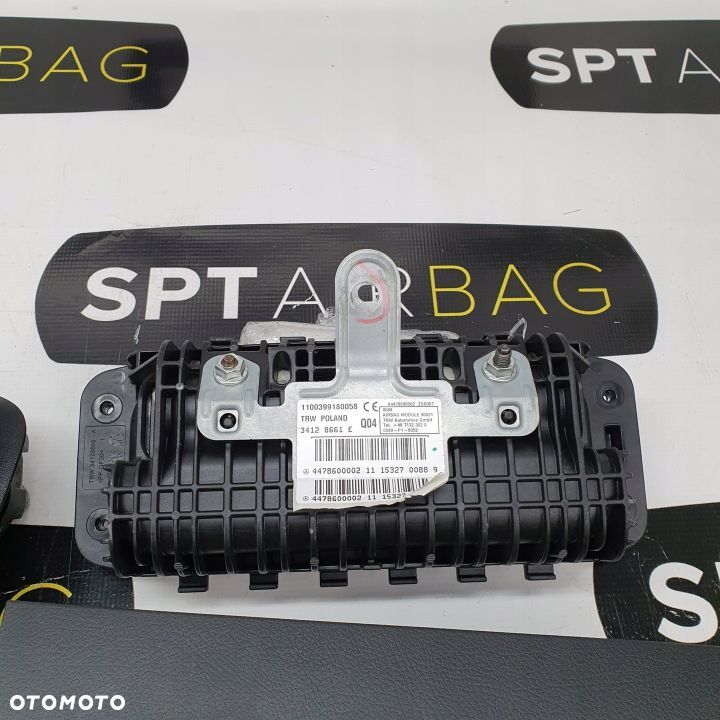 MERCEDES VITO W447 ZAŚLEPKA PODUSZKI AIRBAG AIR BAG PASY KIT SET - 5
