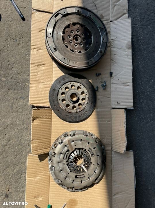 kit ambreaj volanta placa bmw F10 520d seria 3 5 320d 184hp 2014 cutie manuala 6 trepte cu start stop disc - 10
