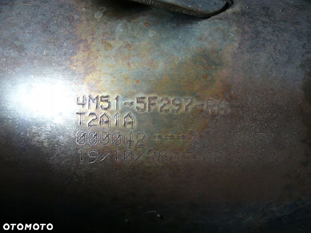 katalizator dpf 4m51-5f297-ra ford c-max focus mk2 - 2