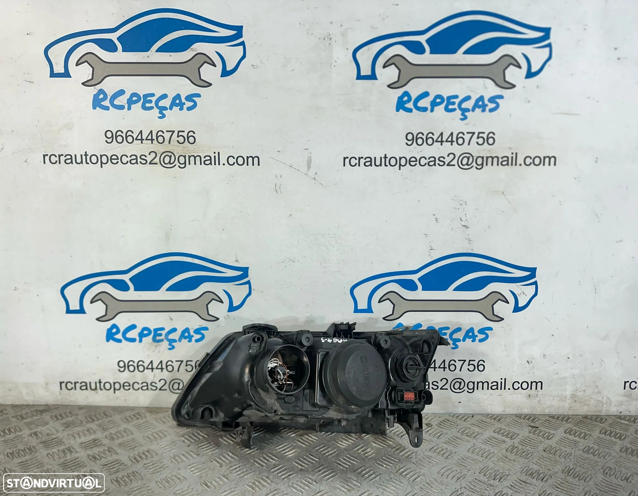 .Conjunto Oticas Farois Frontal Frente Esquerda Direita Saab 93 9-3 YS3F 2002 - 2012 - 9