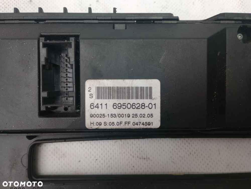 BMW E60 Panel Sterowania Klimatyzacji 6950628 - 3