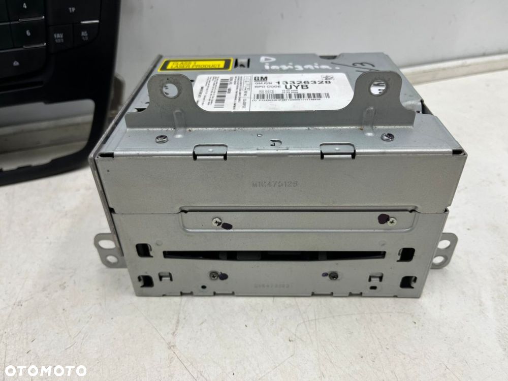 Radio Opel Insignia A 08-17r tuner CD 300 czytnik płyt panel sterowania wyświetlacz komplet 13326328 - 9
