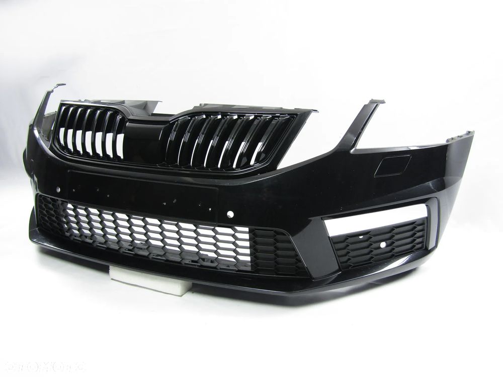 Zderzak przedni Skoda Octavia 3 RS 17 - 20 Sprysk. / Pdc-4 Lakier 9910 / LF9R - 1