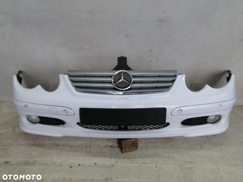 MERCEDES C-KLASA CL203 SPORT COUPE ZDERZAK PRZÓD PRZEDNI ATRAPA GRILL KOMPLETNY EUROPA - 1