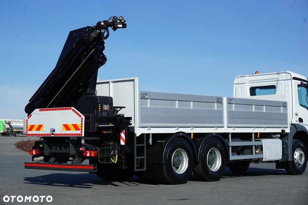 Mercedes-Benz AROCS / 2643 / 6 X 4 / SKRZYNIOWY + HDS / HIAB 228 E – 4 / WYS. 13 M - 31