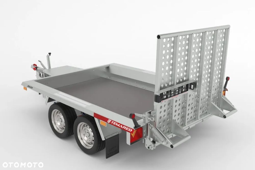 TEMARED Przyczepa koparkowa BUILDER 2615/2 C dmc 2700kg pod koparkę MOCNA - 10